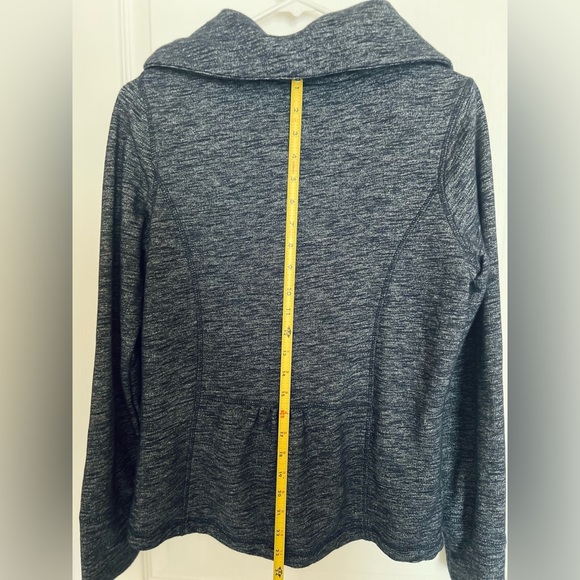 Eddie Bauer Charcoal Blue Knit Cardigan - Picture 3 of 8